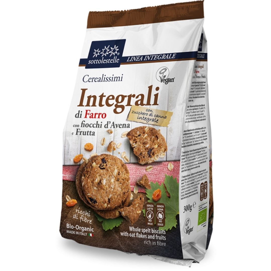 CEREALISSIMI DI FARRO INTEGRALE CON AVENA E FRUTTA